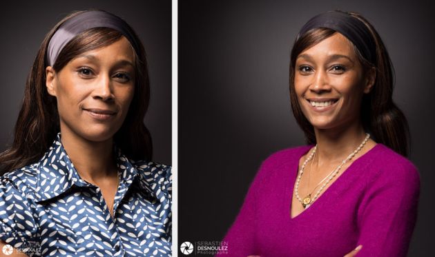 Portrait professionnel studio - photo : Sebastien Desnoulez photographe