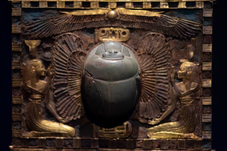 Exposition Ramsès II à Paris - plongée dans l'Égypte des pharaons à la Grande Halle de la Villette - Photo : © Sebastien Desnoulez photographe