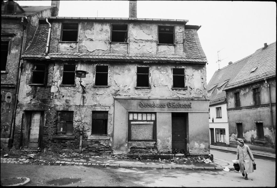 Reichenbach im Vogtland, ex-Allemagne de l'Est (RDA-DDR), Mars 1991 - Photo : © Sebastien Desnoulez