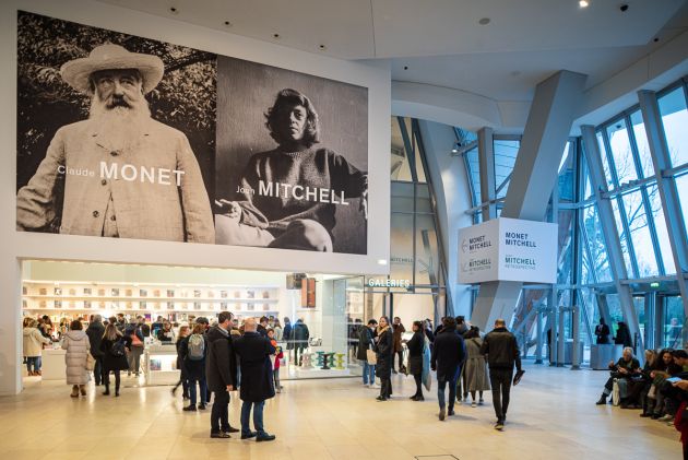 Exposition Monet-Mitchell Fondation Louis Vuitton - Photo : © Sebastien Desnoulez Photographe Auteur