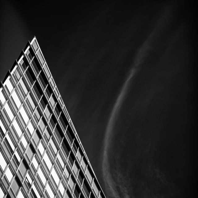 Shard in the sky - série Darkchitecture - Photo : © Sebastien Desnoulez photographe architecture