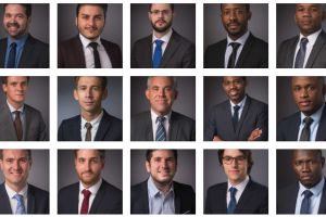 Serie de portraits realises en entreprise a La Defense
