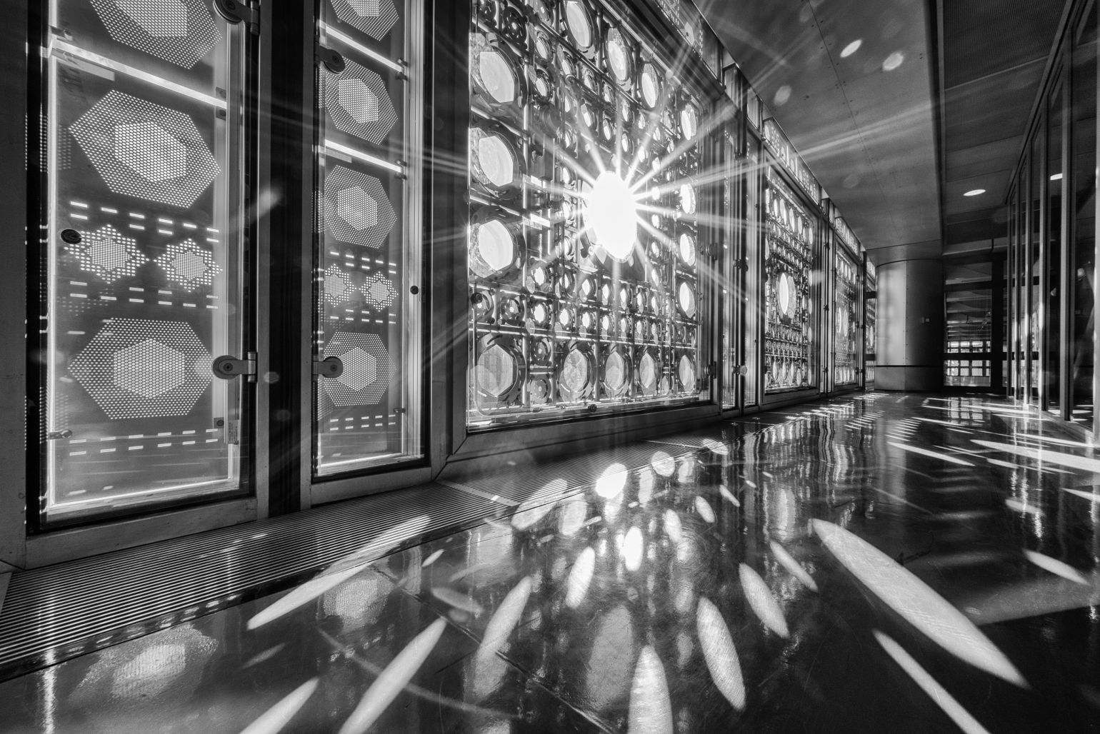 Institut du Monde Arabe 01 Photo Sebastien Desnoulez photographe d ambiances et d architecture