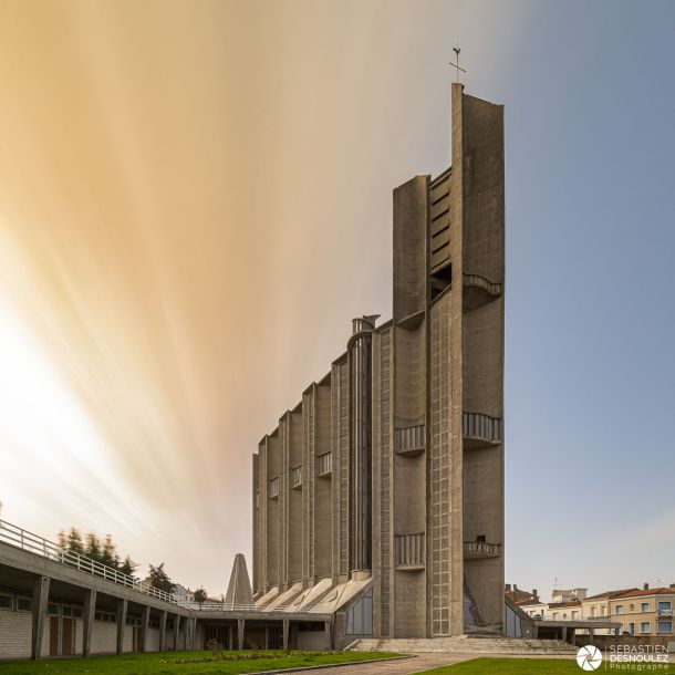 Église Notre-Dame de Royan en Charente Maritime - Photo : © Sebastien Desnoulez photographe d'ambiances et d'architecture