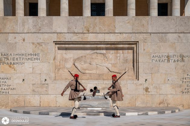 Evzone Athenes Grece Photo Sebastien Desnoulez Photographe Auteur T