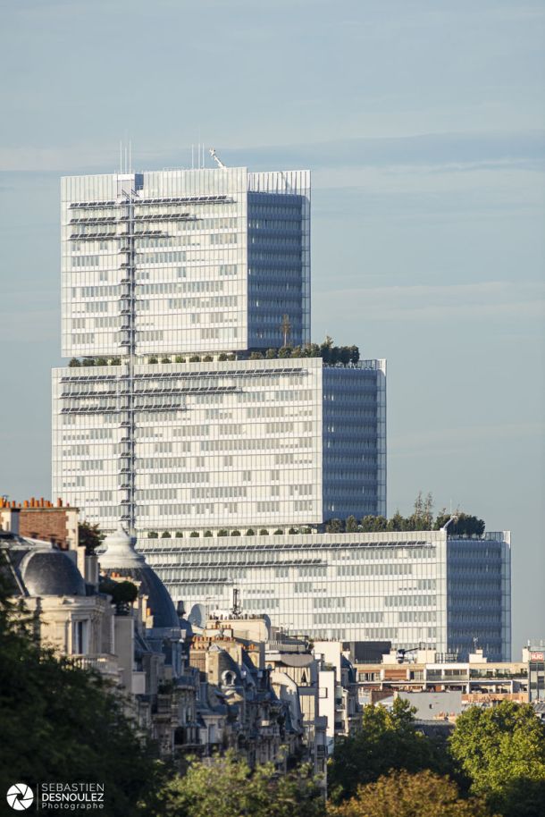 Palais de justice de Paris, Porte de Clichy - Photo : © Sebastien Desnoulez photographe d'ambiances et d'architecture