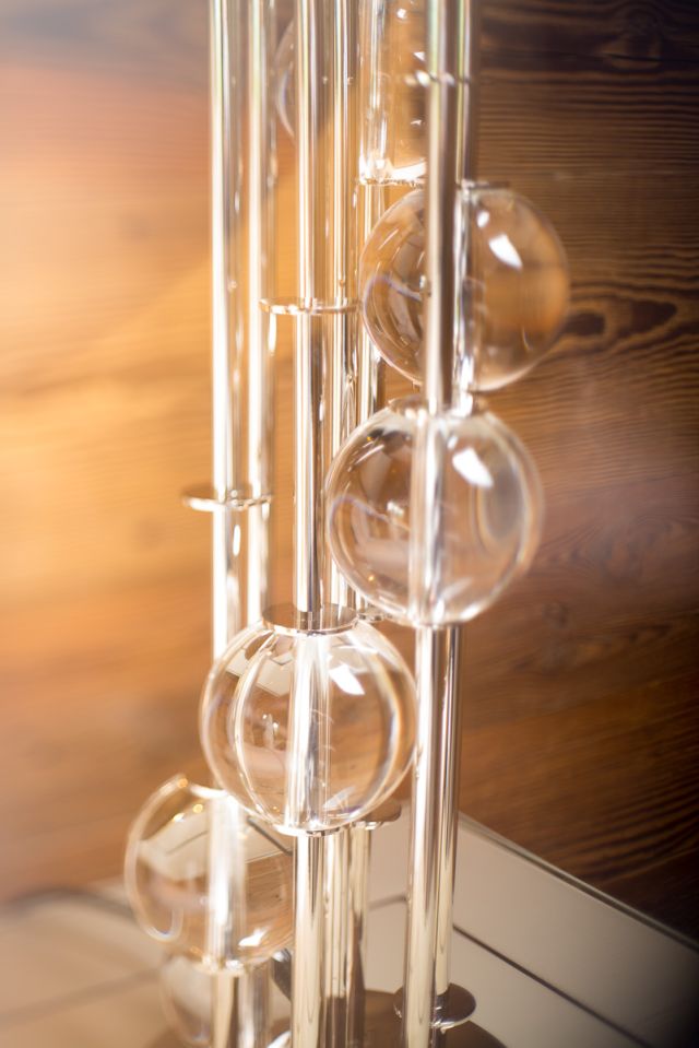 Deco lampe hotel de luxe gstaad photo sebastien desnoulez photographe decoration interieur