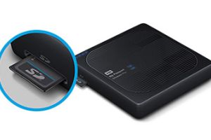Western Digital My Passport Wireless Pro - disque dur Wifi déchargeur de SD Card