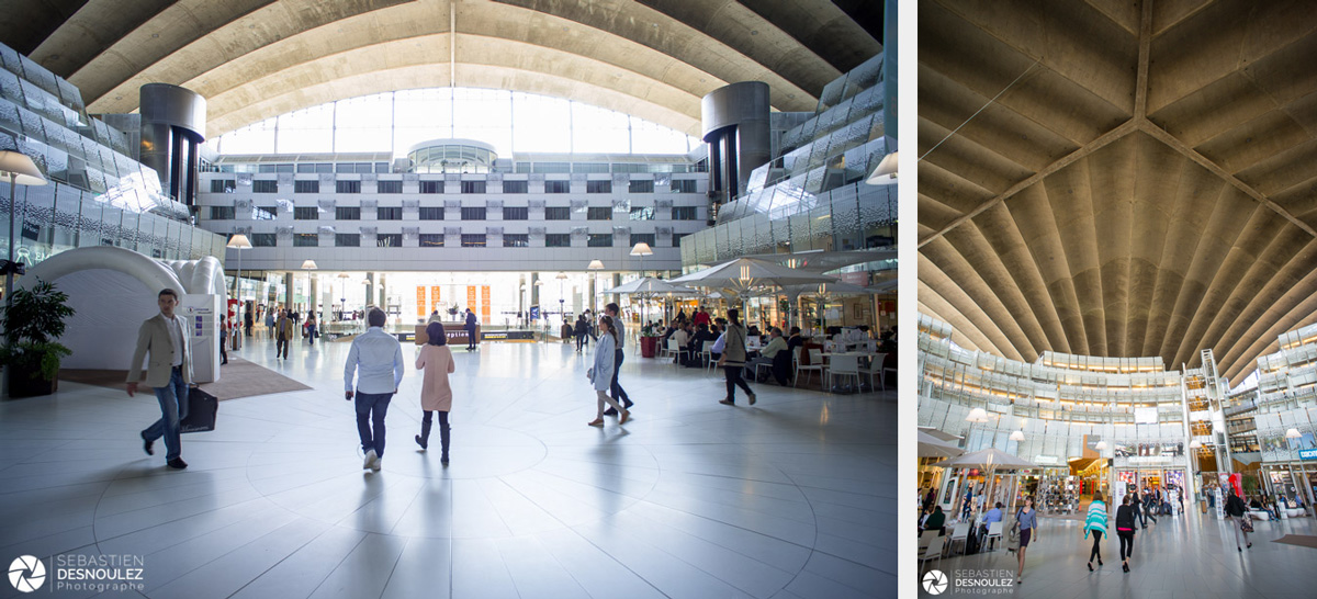<strong>CNIT<span><br /><small><figcaption>CNIT – Paris La Défense – Photos réalisées par Sebastien Desnoulez photographe architecture</figcaption><small><br /><b>voir en plein écran</b></span></strong><i>→</i>
