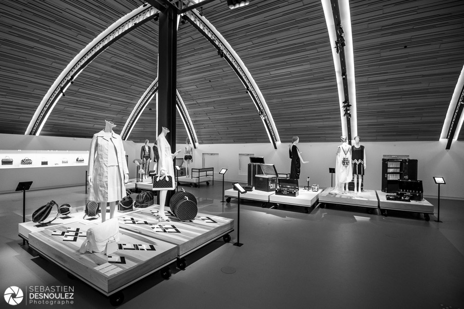 Visite de la Galerie Louis Vuitton à Asnières
