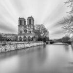 La Seine en crue à Notre-Dame de Paris - Photo : © Sebastien Desnoulez Photographe Architecture