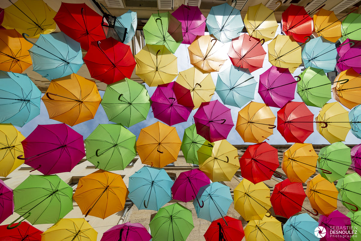 Exposition Umbrella Sky au Village Royal