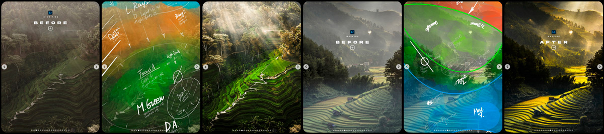 Landscape photography: evolution, retouching and aesthetic drift?