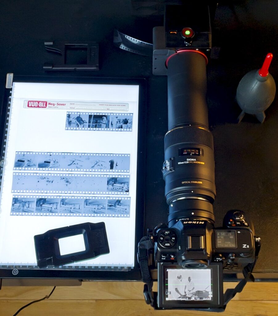 VALOI easy35 v2 - Setup with Nikon Z8 and Sigma 105mm Macro - Photo © Sebastien Desnoulez
