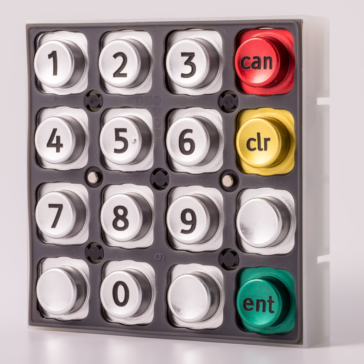 Access-control keypad photographed with the Nikon PC-E Micro NIKKOR 85mm f/2.8D
