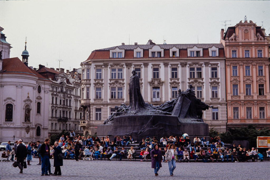 Prague Tchecoslovaquie Mars 1991 photo Sebastien Desnoulez 17
