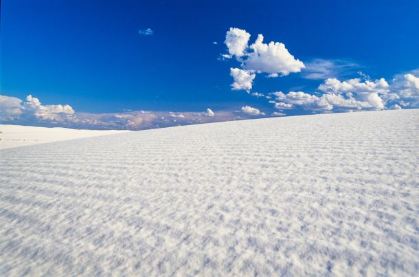 White Sands, Nouveau-Mexique - Dunes de sable blanc 1993 - Photo : © Sebastien Desnoulez