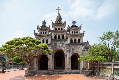 Cathédrale de Phat Diem au Vietnam - Photo : © Sebastien Desnoulez