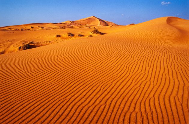 Dunes de Hattah à Dubai en 1991 - Photo : © Sebastien Desnoulez