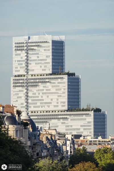 Palais de justice de Paris, Porte de Clichy - Photo : © Sebastien Desnoulez
