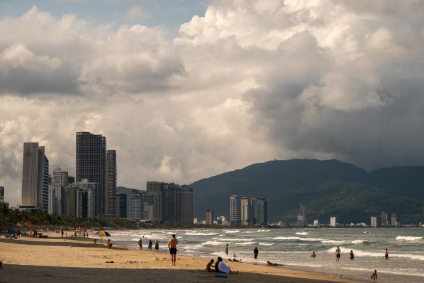 Plage de Da Nang au Vietnam - Photo : © Sebastien Desnoulez