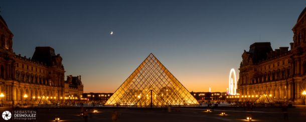 Pyramide du Louvre Photo : © Sebastien Desnoulez C