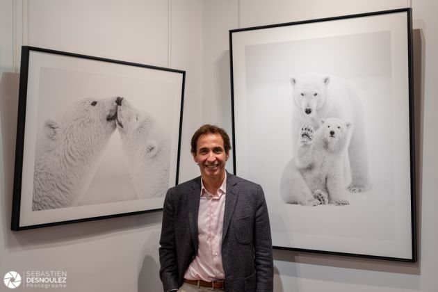 Vernissage de l'exposition Ours de Kyriakos Kaziras à la Galerie Gad - Photo : © Sebastien Desnoulez