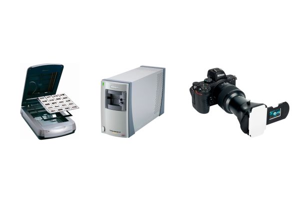 scanner ses photos argentiques scanner a plat nikon coolscan ou appareil photo